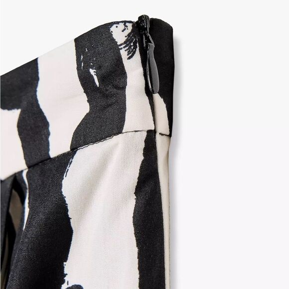 ZARA PRINTED MIDI SKIRT ZW COLLECTION - Picture 4 of 11